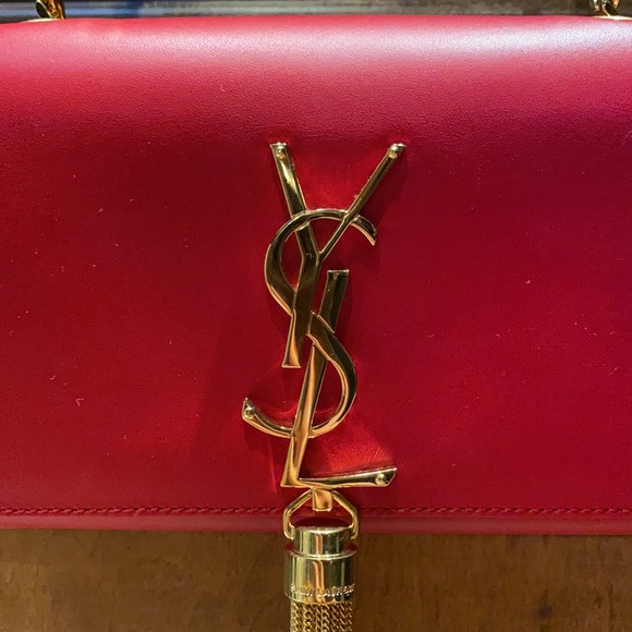 YSL Red/Gold purse - Picture 3 of 14